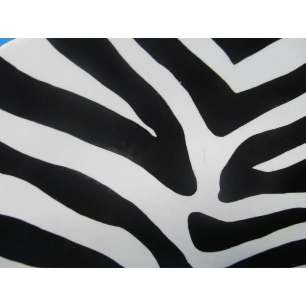 222 Fifth Zebra Black And White 8 1/4